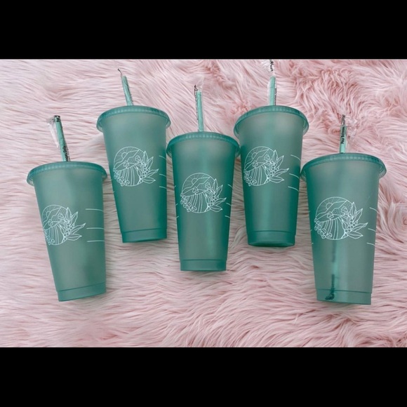 Starbucks Other Starbucks Le Earth Day Plastic Cold Cup 79ml Poshmark